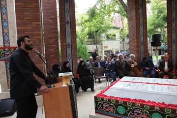 مراسم رونمایی از یادمان شهدای گمنام